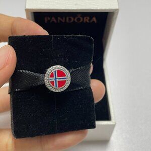 Pandora Norway Flag Charm